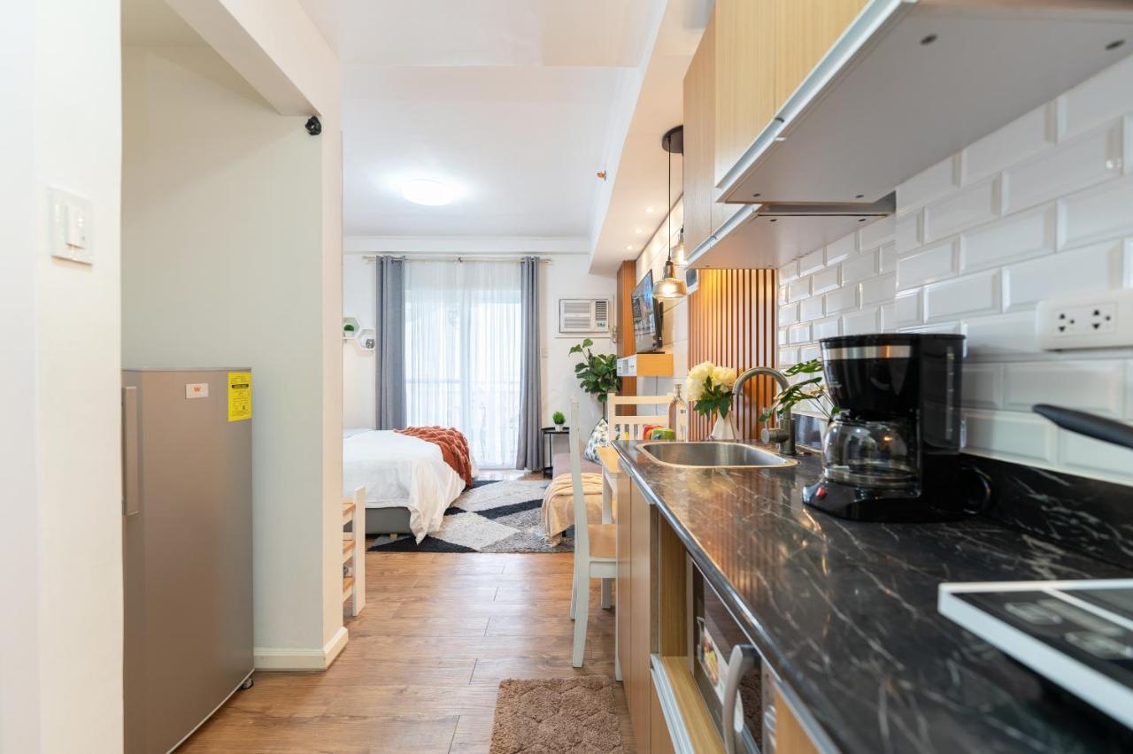Apartamento Amani 729, 3 Minutes To Airport,With Gym & Pool,100Mbps Wifi,Free Netflix Isla de Mactán Exterior foto