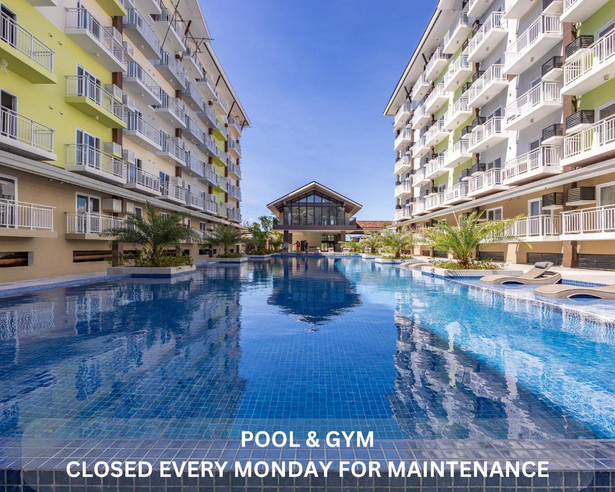Apartamento Amani 729, 3 Minutes To Airport,With Gym & Pool,100Mbps Wifi,Free Netflix Isla de Mactán Exterior foto